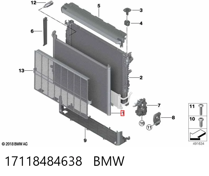 Радіатор охолодження, додатковий Polcar 20E1087X ціна, від 222.91 USD