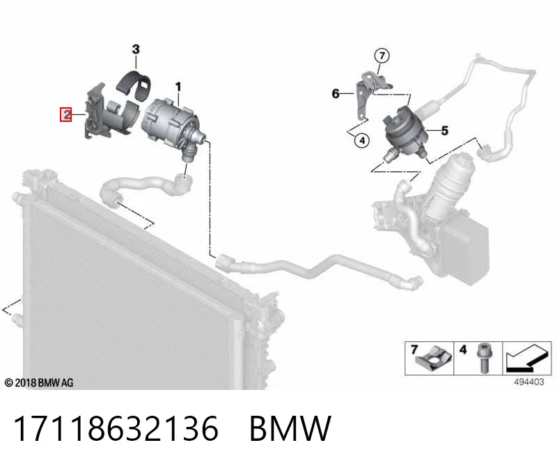17118632136 BMW 