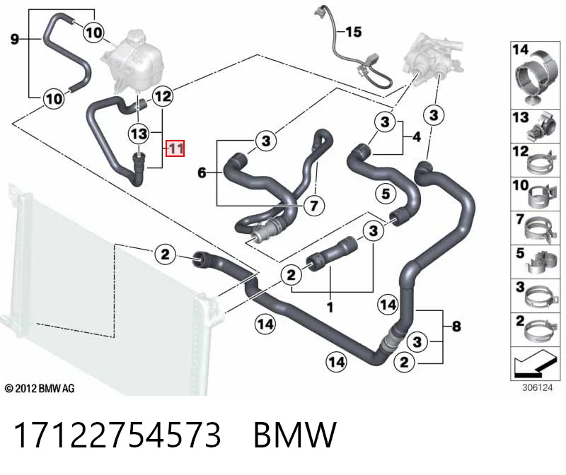 17122754573 BMW 