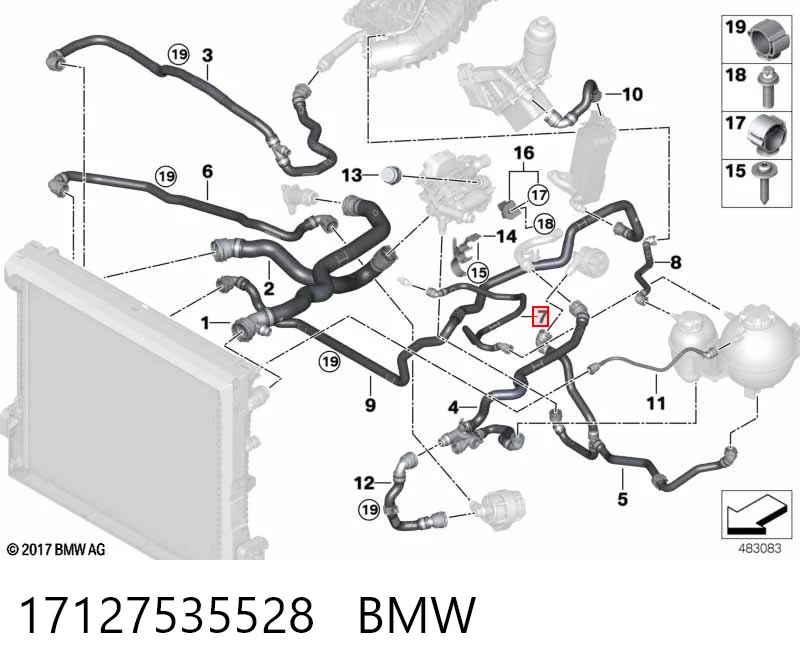 17127535528 BMW 