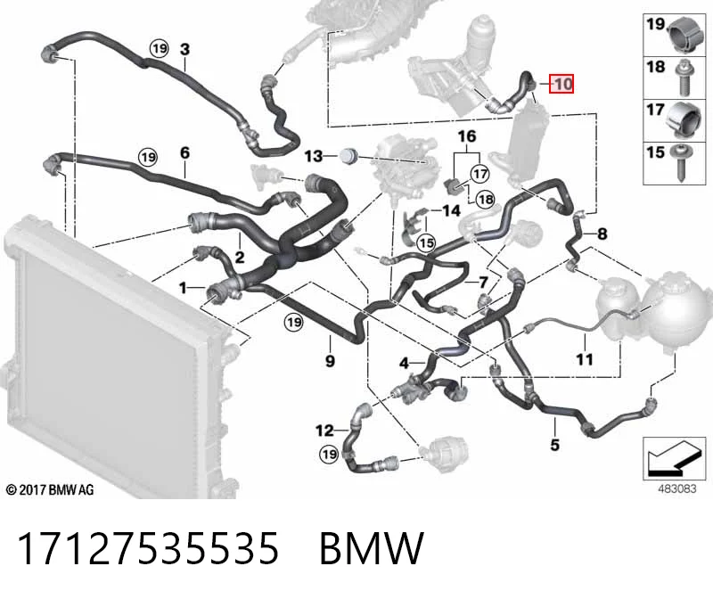 17127535535 BMW 