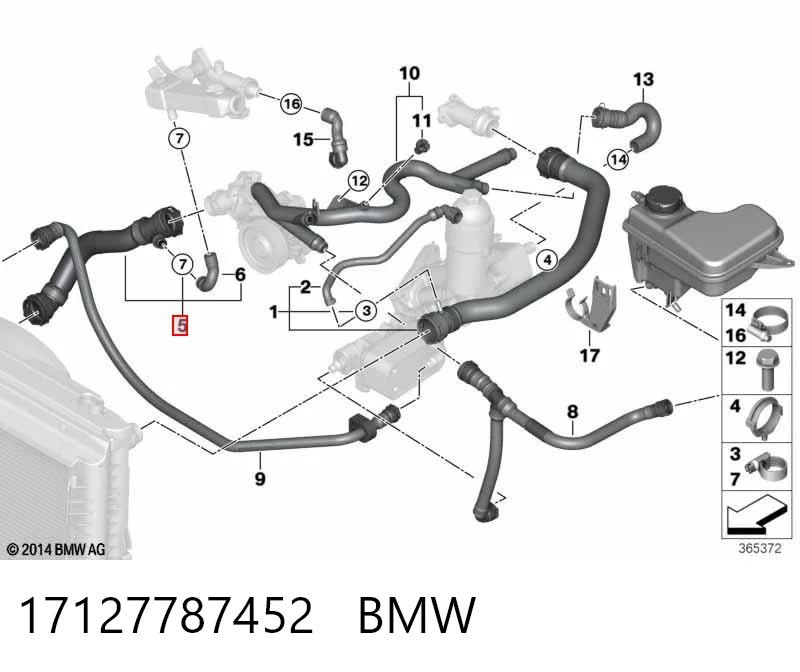 17127787452 BMW 