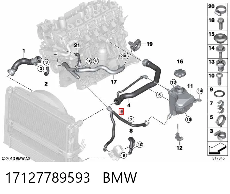17127789593 BMW 