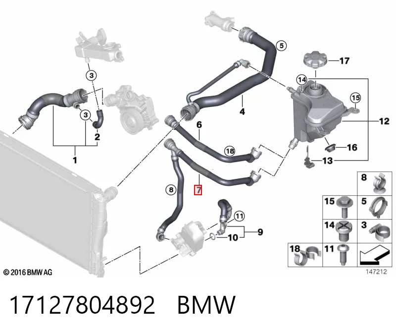 17127804892 BMW 