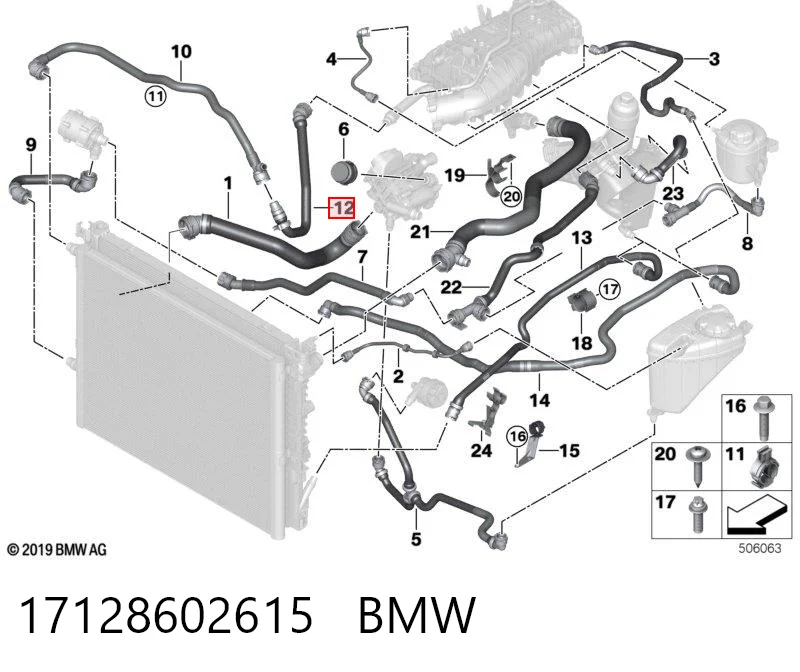 17128602615 BMW 