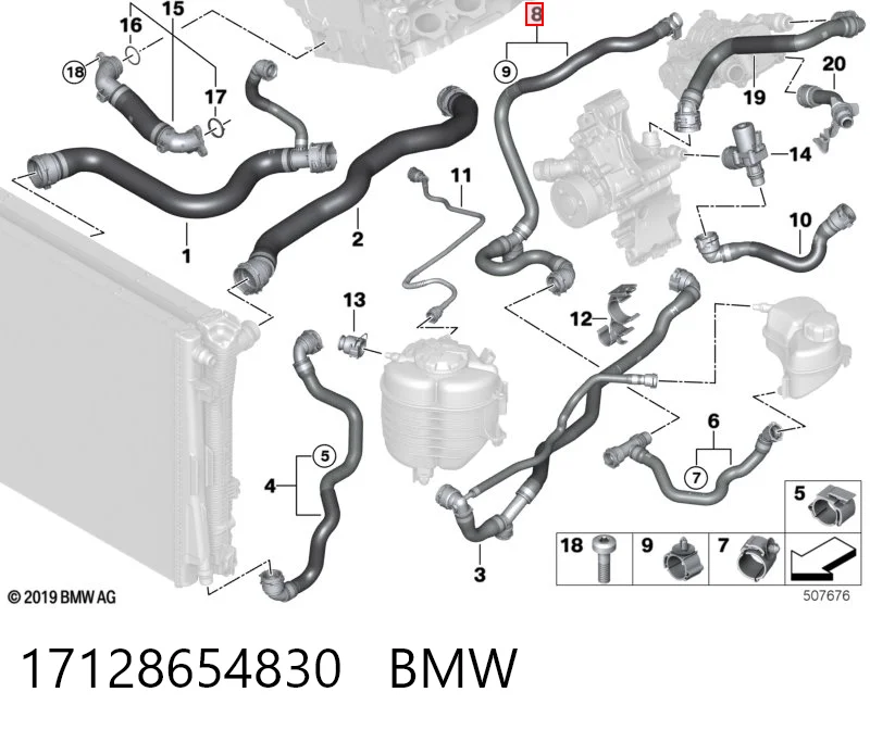 17128654830 BMW 