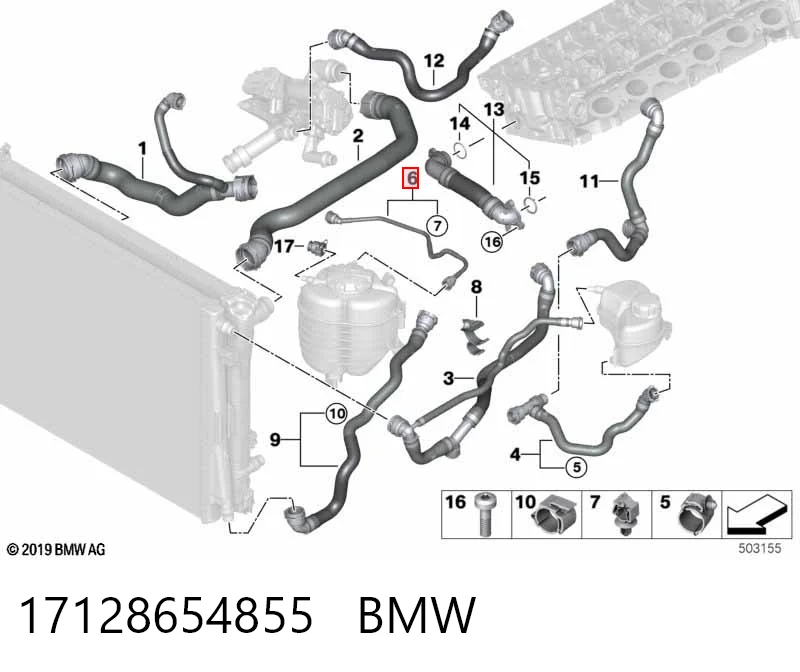 17128654855 BMW 