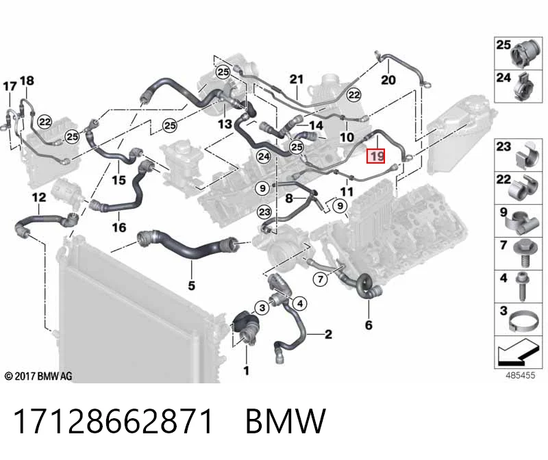 17128662871 BMW 