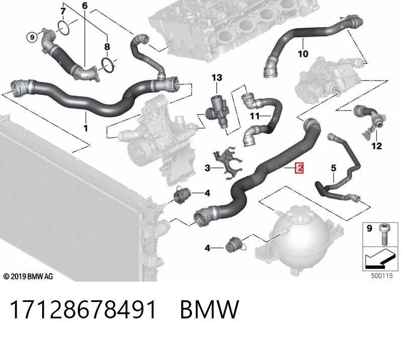 17128678491 BMW 