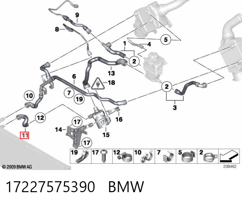 17227575390 BMW 