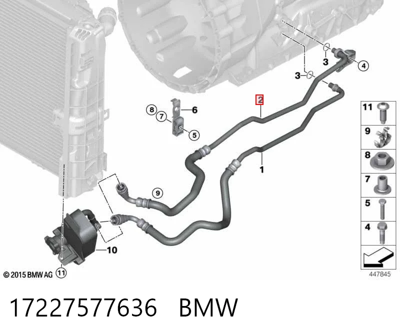 17227577636 BMW 