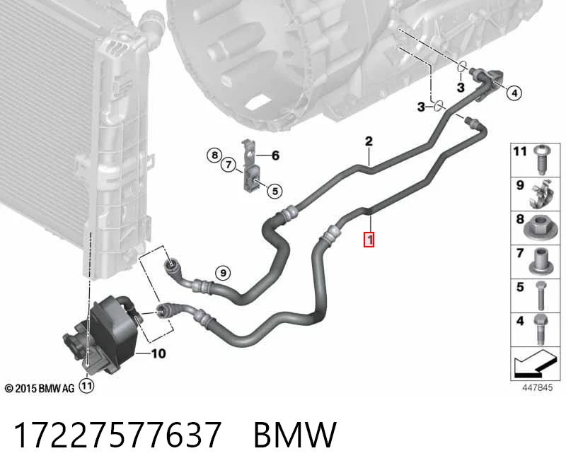 17227577637 BMW 