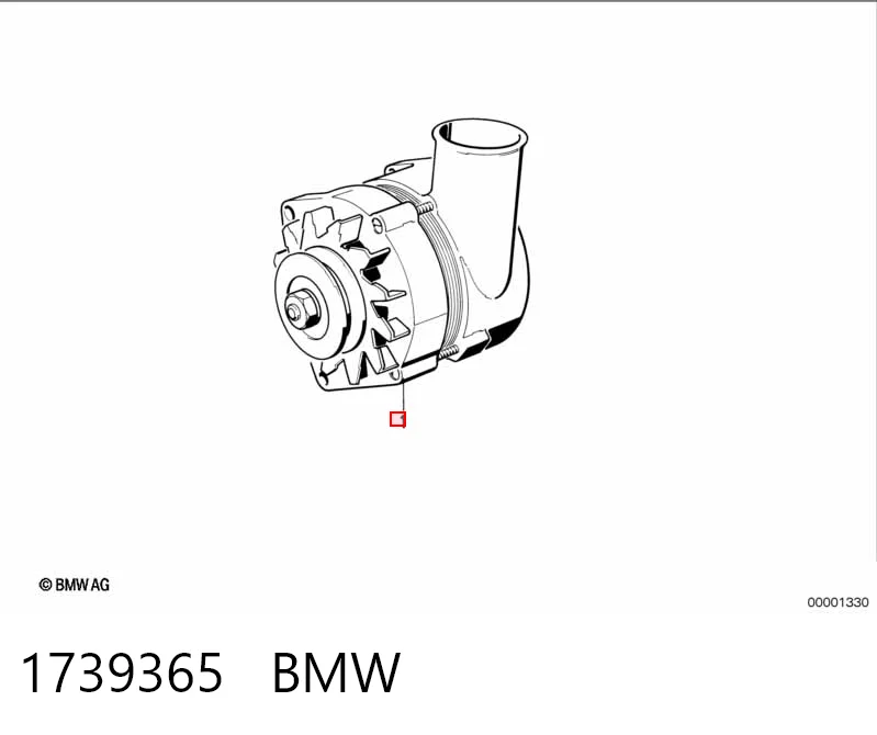 1739365 BMW Авто генератор