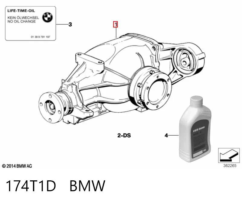 Задній редуктор на BMW 3  E36