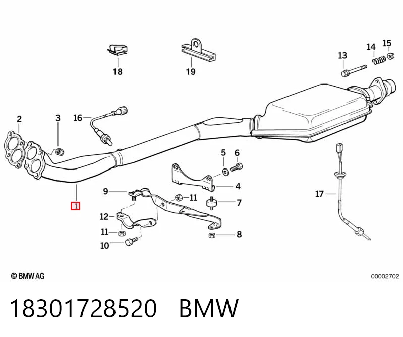 Конвертор-каталізатор BMW 3 
