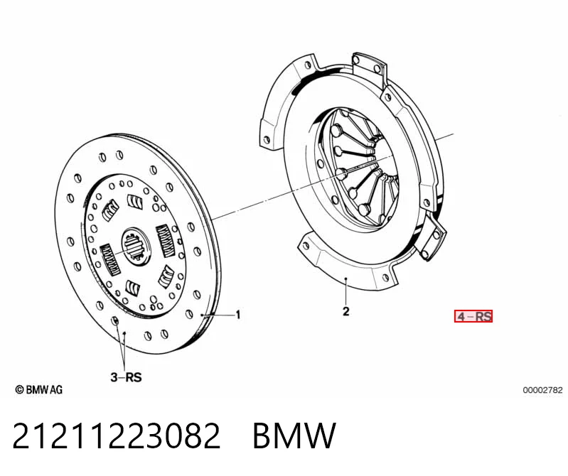 Купити Зчеплення BMW 3  E21
