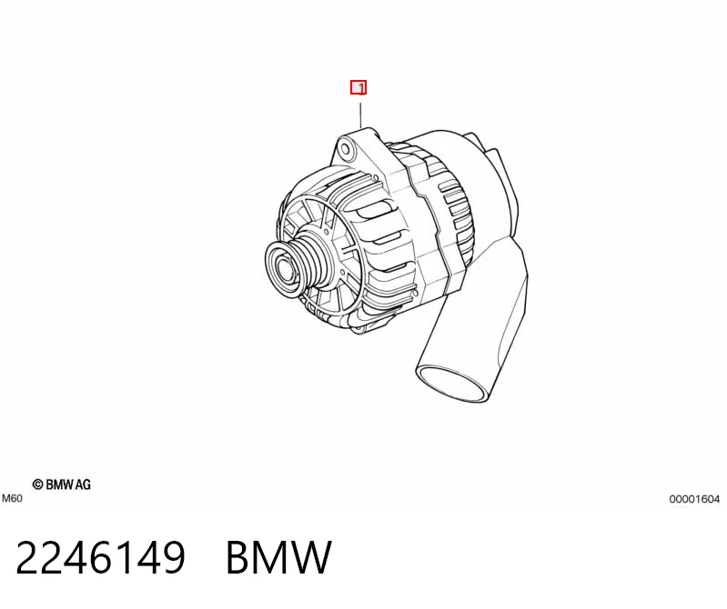 Генератор HC Parts CA1503 ціна, від 63.34 USD