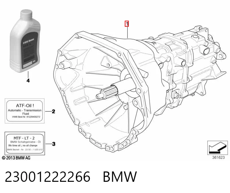 МКП в зборі BMW 7 седан (E38) (1994 - 2001) ціна, від 50.96 USD