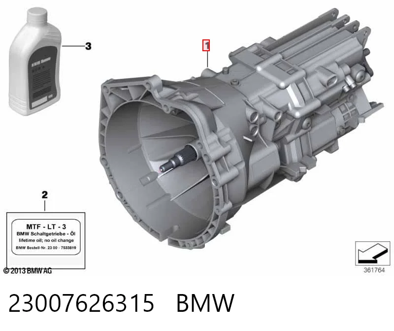 МКП в зборі BMW 23007604902 ціна, від 177.08 USD