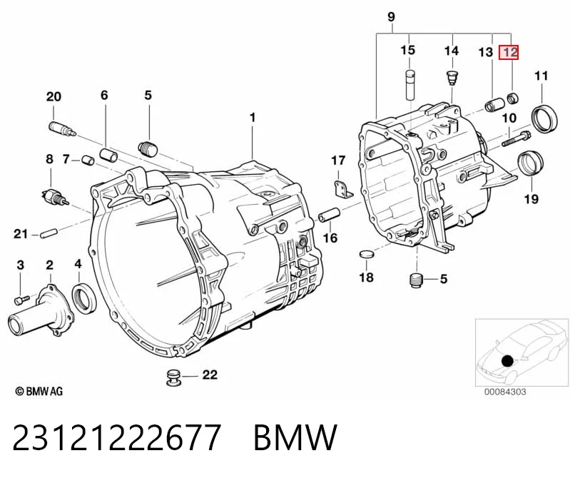 Сальник куліси перемикання передач FE01622 Febi