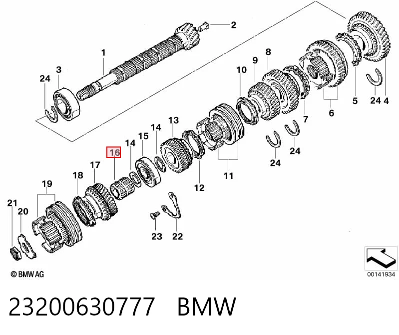 Підшипник КПП Peugeot 306 хетчбек (7A) (1993 - 2001) ціна, від 12.28 USD