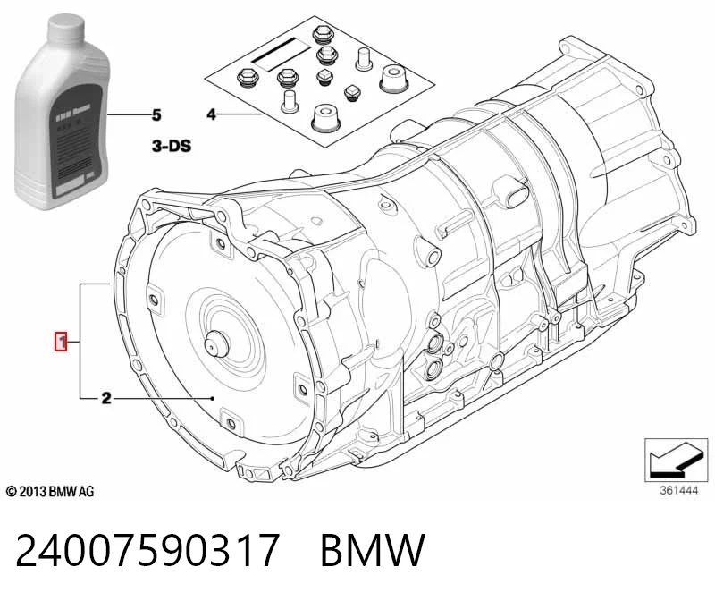 Коробка передач автомат BMW X6 позашляховик (E71) (2008 - 2014) ціна, від 633.49 USD