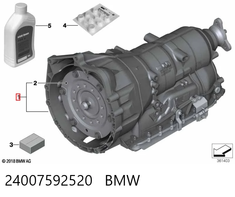 Автоматична коробка передач на BMW 5  E61