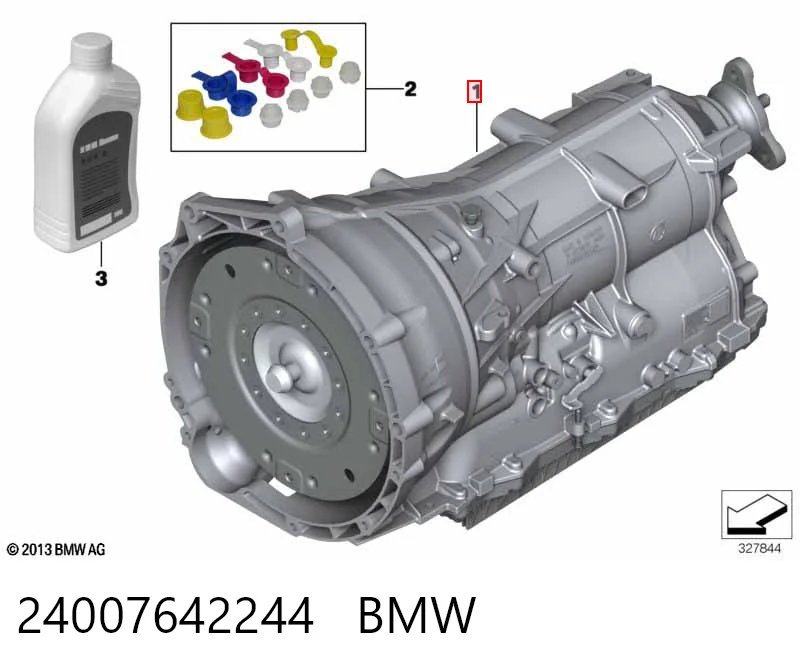 Коробка передач автомат BMW 3 седан (F30, F80) (2011 - 2018) ціна, від 457.10 USD