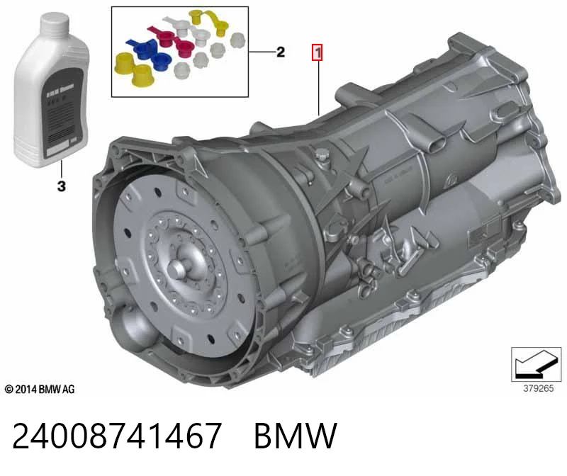 24005A8C220 BMW Автоматична коробка передач