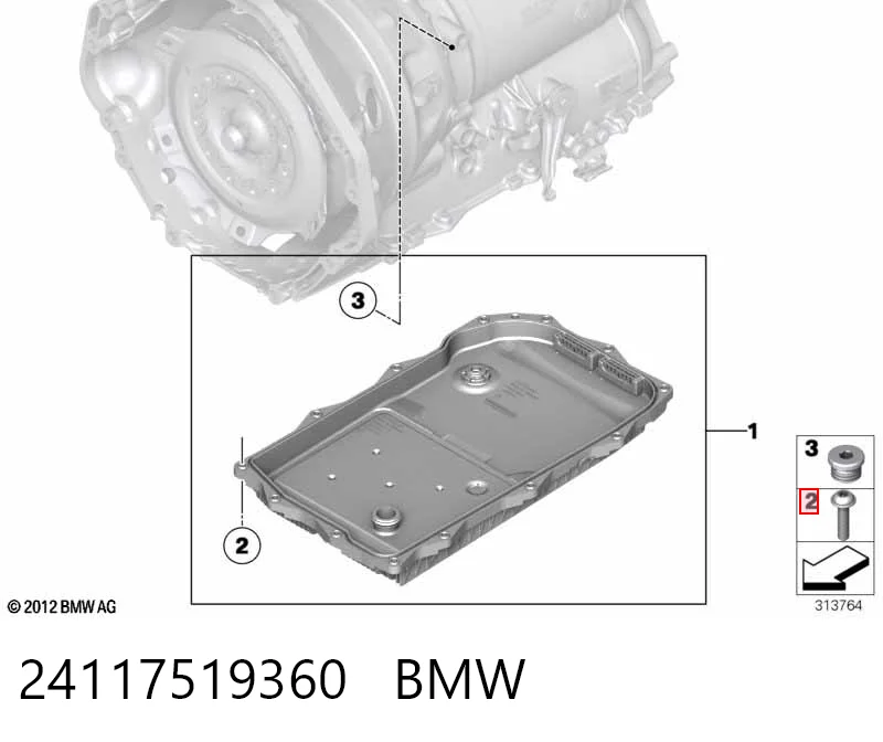 Піддон АКПП 0736101486 ZF Parts