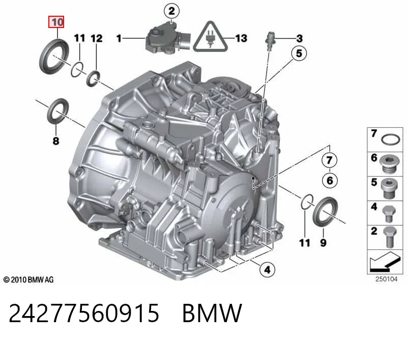 Сальник піввісі переднього моста, правою Fiat/Alfa/Lancia 77363290