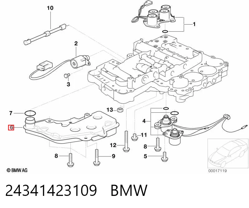 24341423109 BMW Масло в коробку автомат
