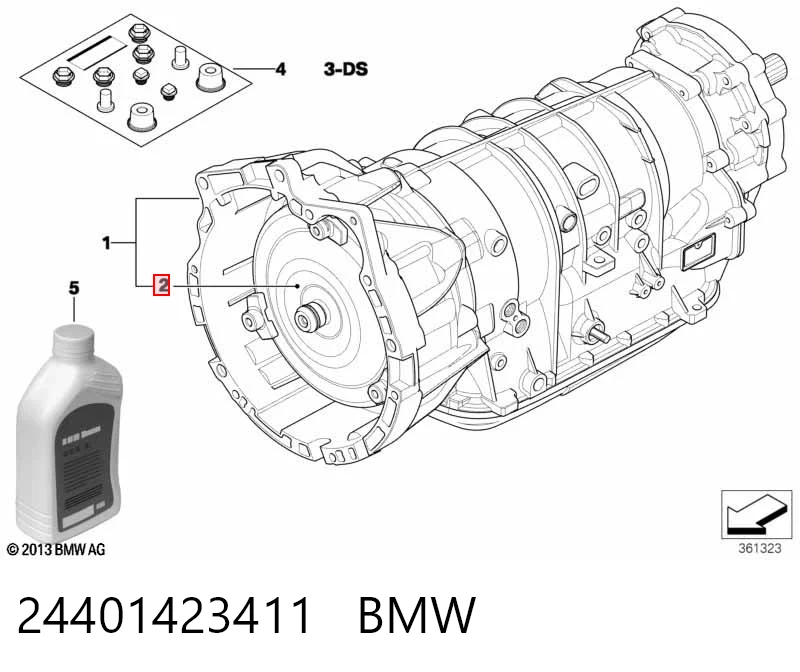 24216768 General Motors Передача гідромеханічна (ГМП)