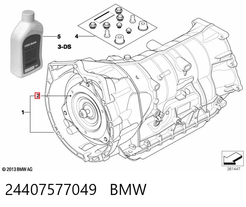 4168024234 ZF Parts Передача гідромеханічна (ГМП)