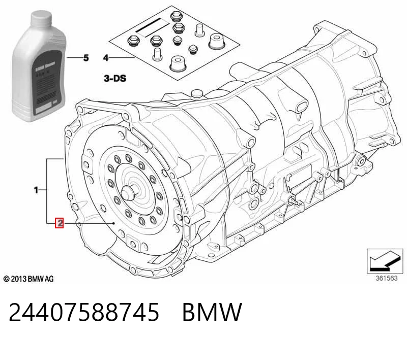 4168024245 ZF Parts Передача гідромеханічна (ГМП)