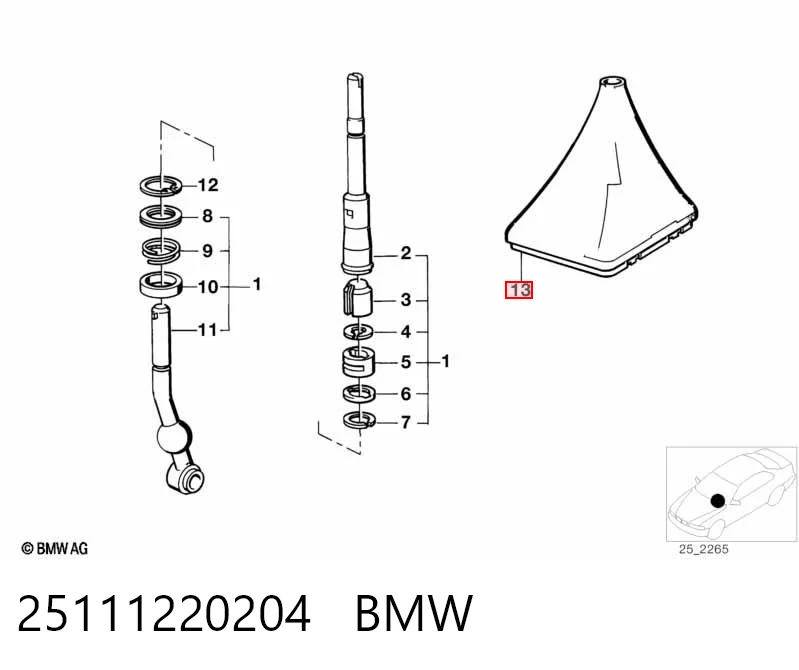 25111220204 BMW 