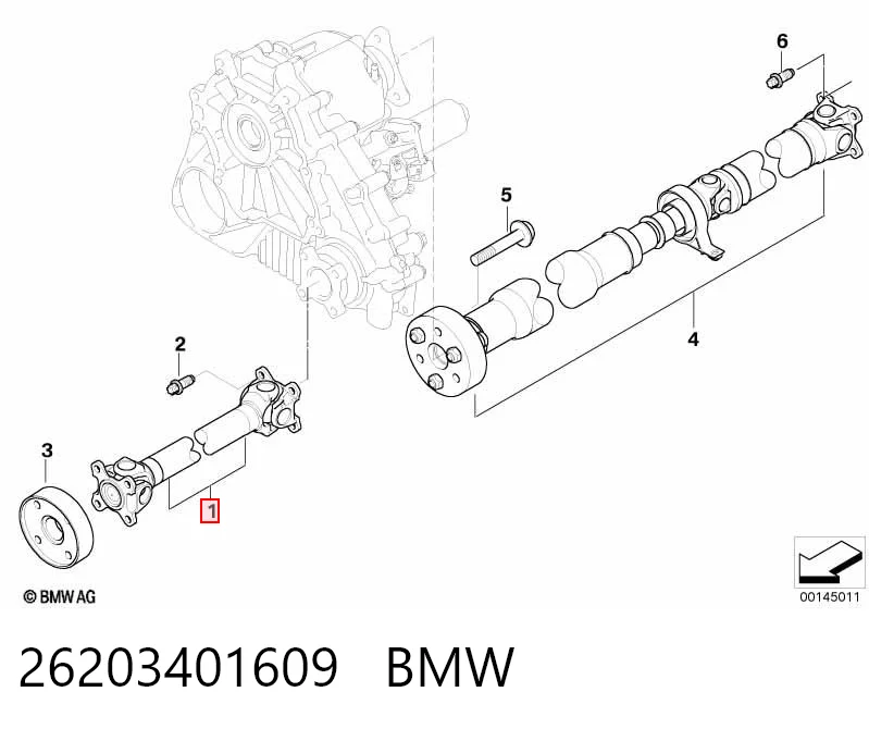 Купити BB3334 Posterparts Кардан передній