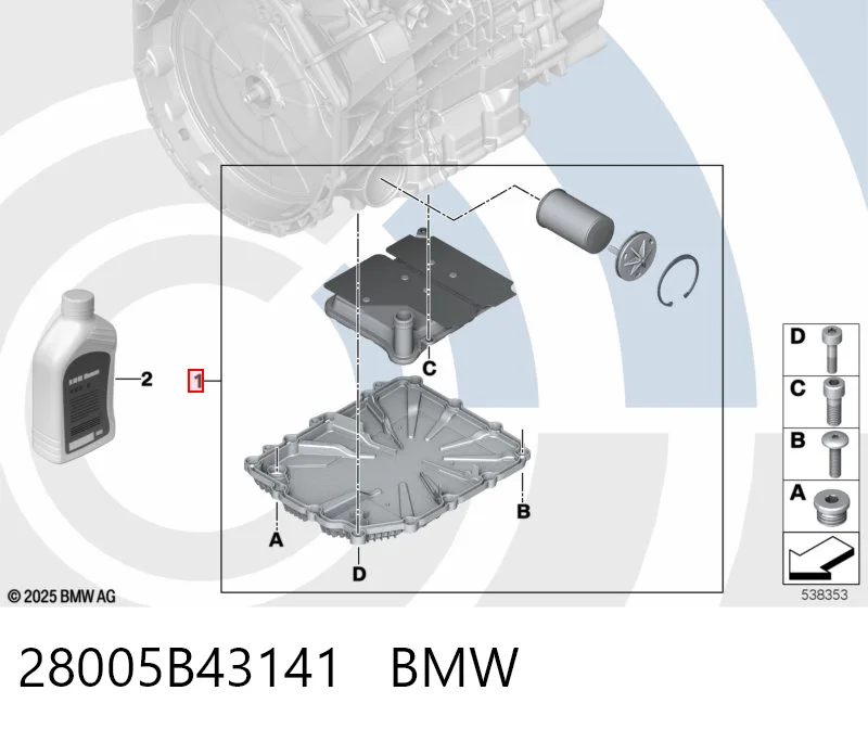 28005B43141 BMW 