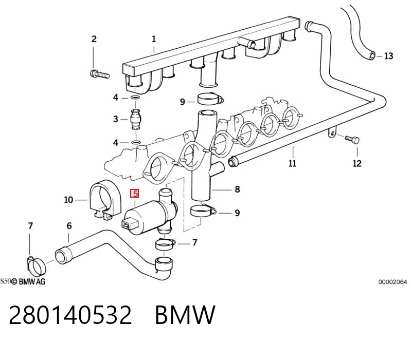 Регулятор холостого ходу DAF 1292637
