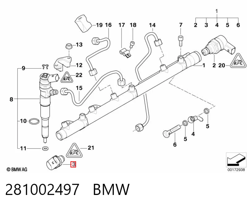 281002497 BMW Манометри