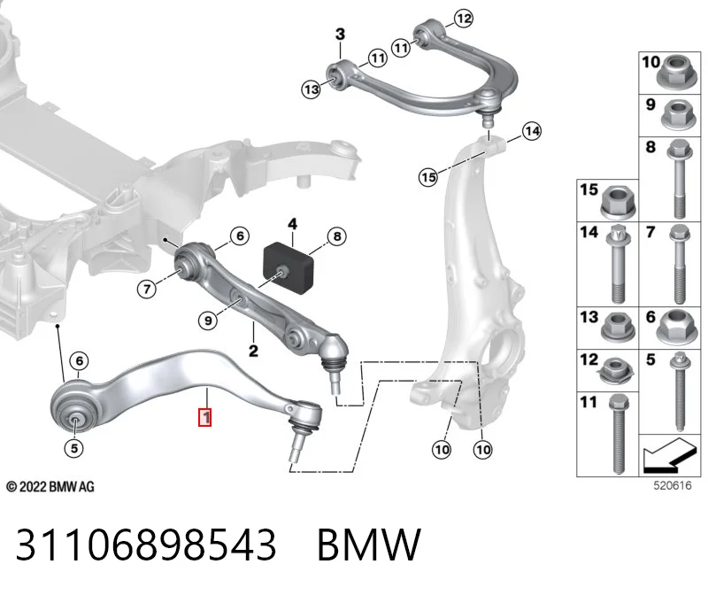 31106898543 BMW 