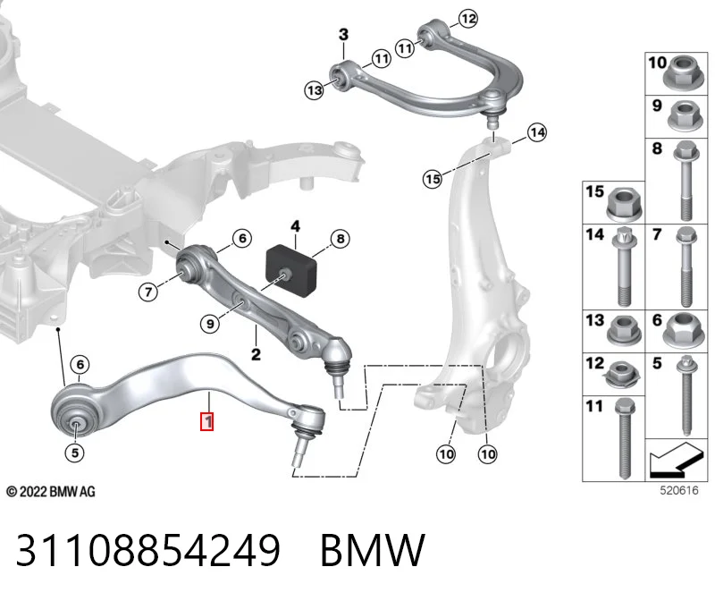 31108854249 BMW 