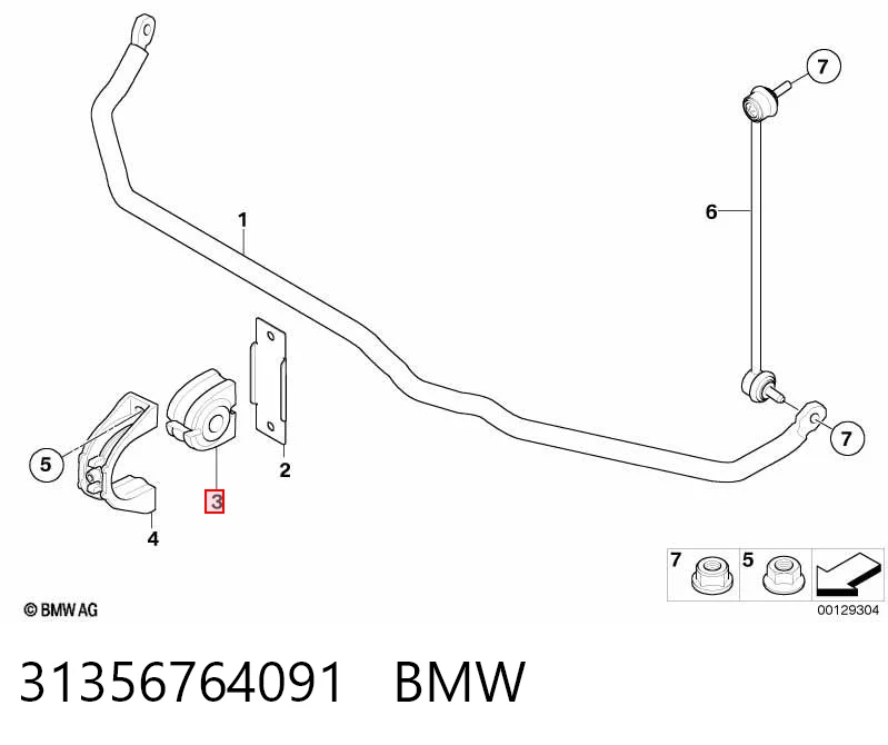31356764091 BMW