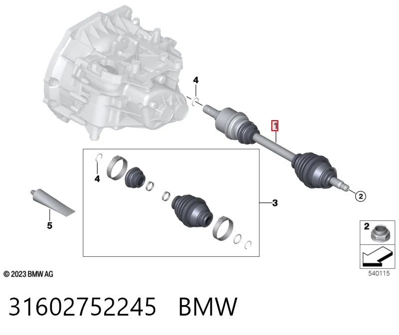 VKJC8106 SKF Привід лівий