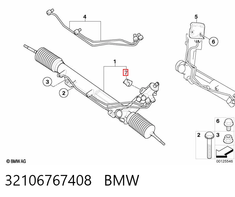 32106767408 BMW Розподільник рульового управління