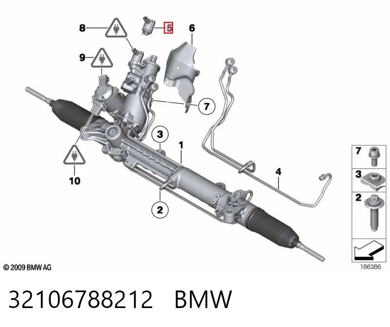 32106788212 BMW Розподільник рульового управління