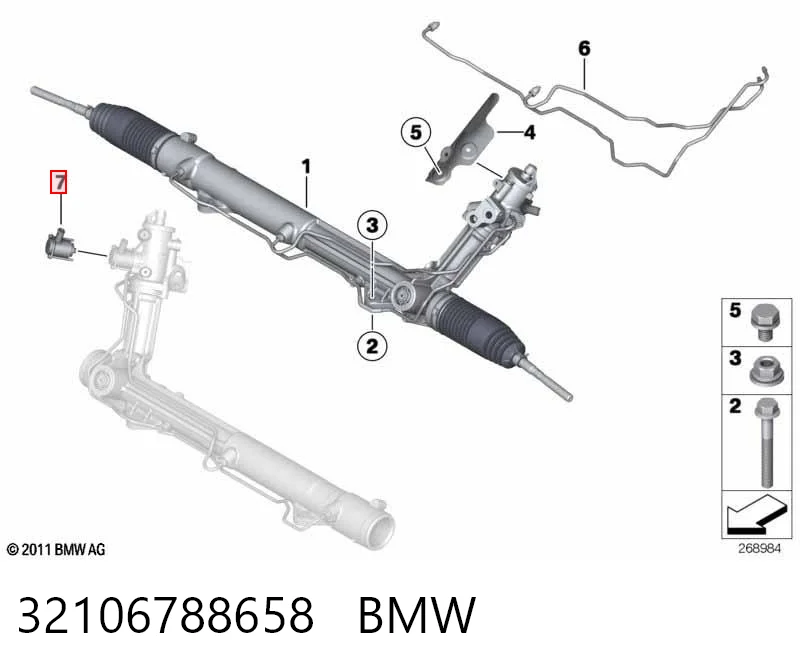 32106788658 BMW Розподільник рульового управління