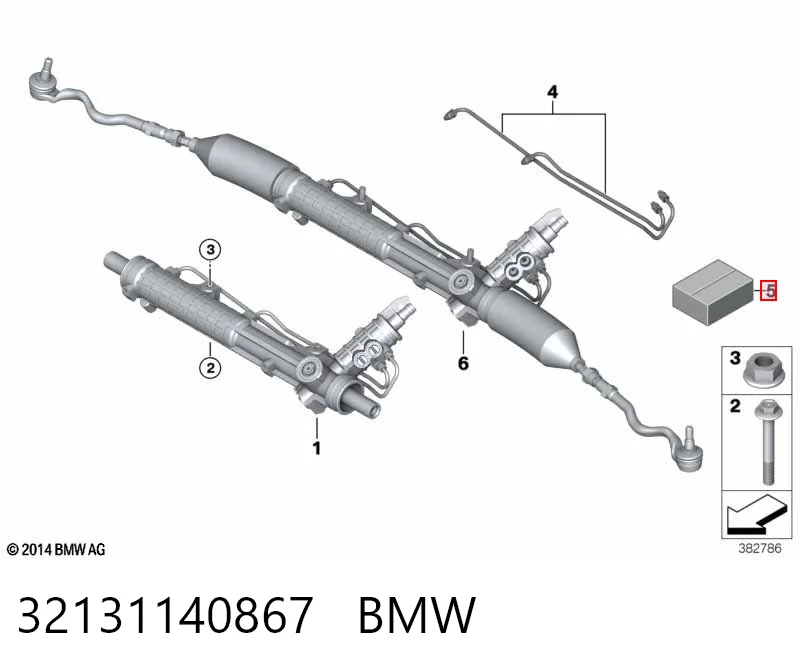 РМК рейки BMW 3 