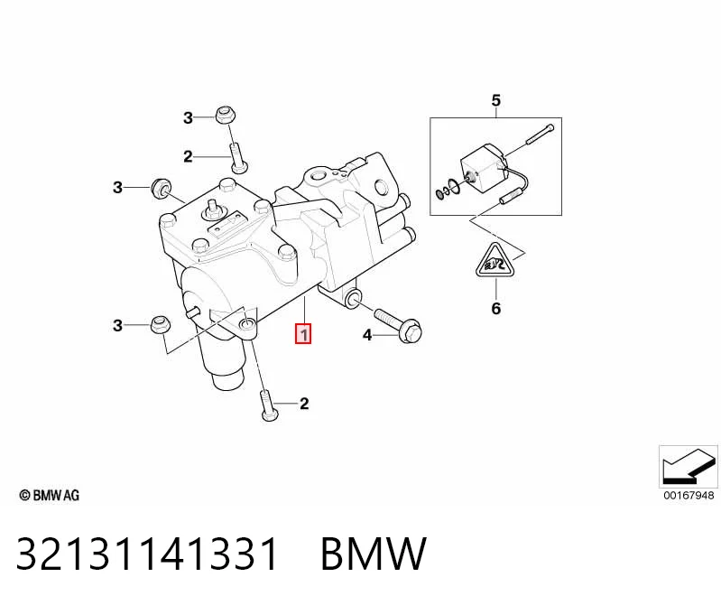 Купити Рульовий редуктор BMW 7  E38
