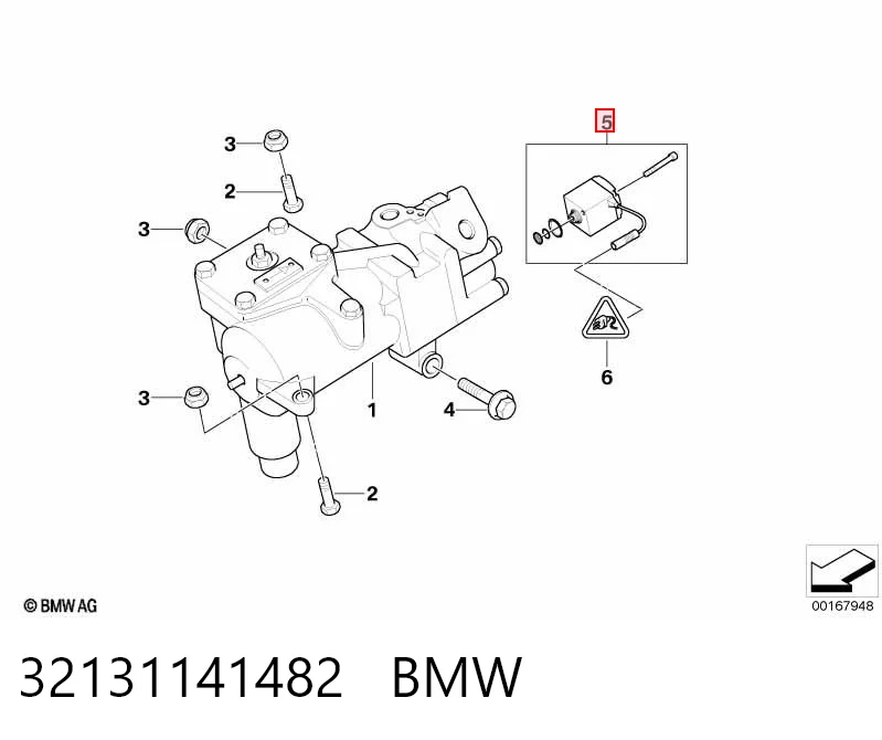 32131141482 BMW Розподільник рульового управління